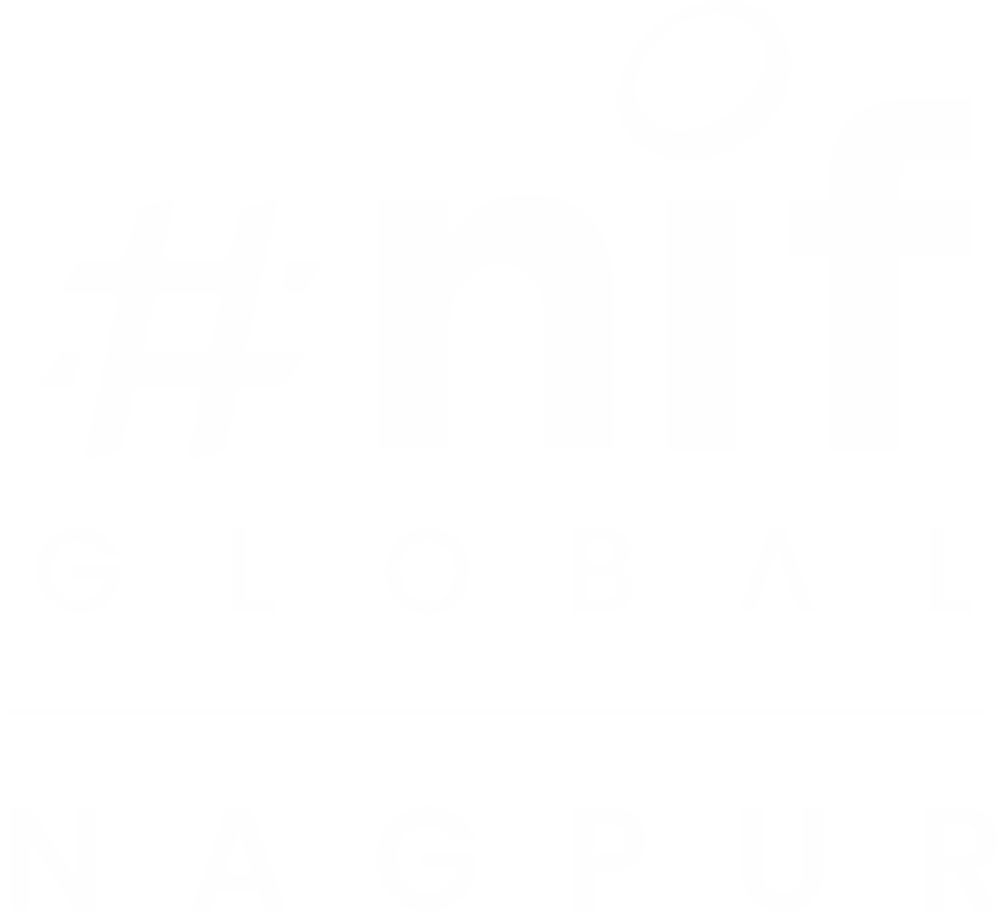 NIF Logo White Nagpur